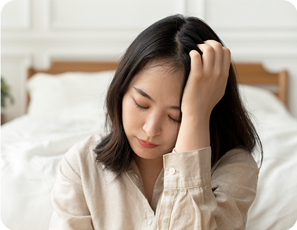 어지럼증 환자 이미지